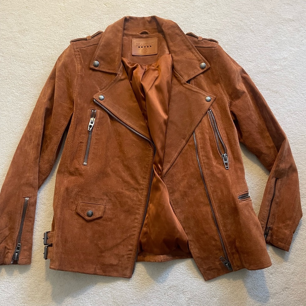 Blank NYC jacket, suede